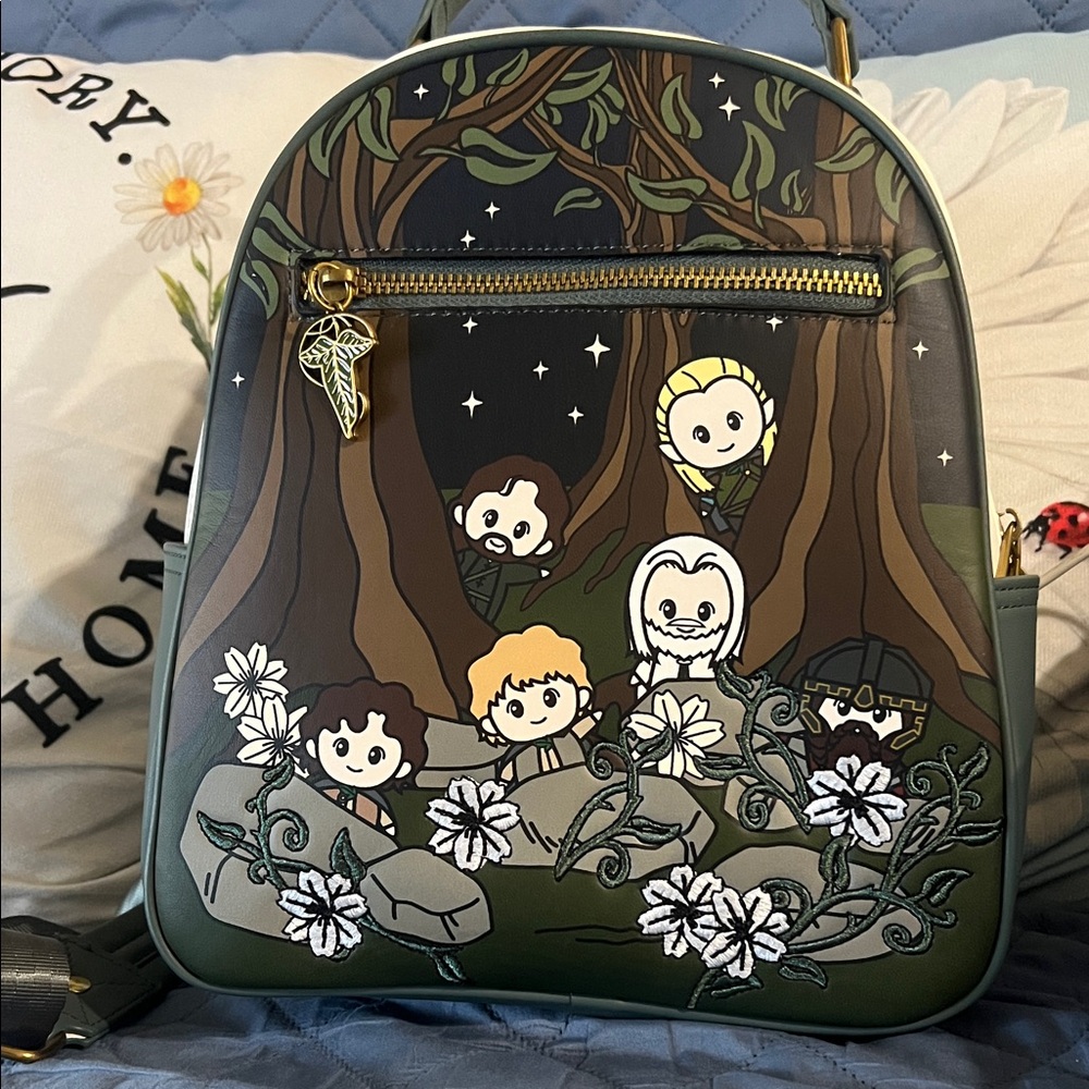 The Lord of the Rings Lothlorien Chibi Fellowship Mini Backpack